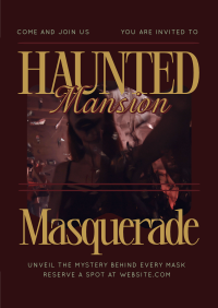 Haunted Masquerade Poster