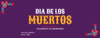 Dia De Los Muertos Facebook Cover Design