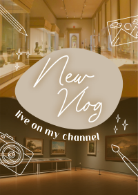 Museum Vlog Flyer