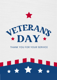 Veteran's Day Flyer example 3