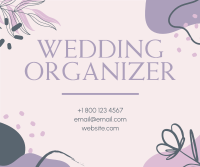 Abstract Wedding Organizer Facebook Post