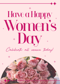 Happy Women's Day Poster