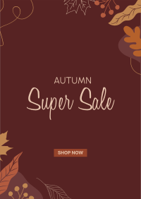 Autumn Leaves Sale Flyer