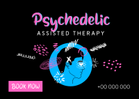 Psychedelic Assisted Therapy Postcard