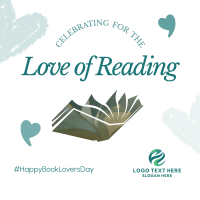 Book Lovers Day Instagram Post Design
