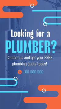 Pipes Repair Service Instagram Story