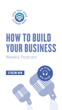 Building Business Podcast Instagram Story