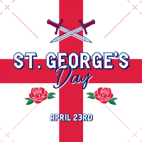 St. George's Cross Instagram Post