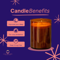 Candle Benefits Instagram Post