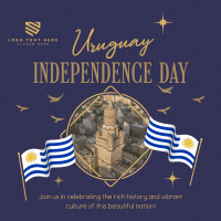 Uruguay Independence Celebration Instagram Post