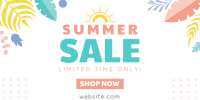 Super Summer Sale Twitter Post Design