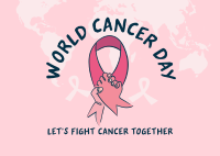 Unity Cancer Day Postcard