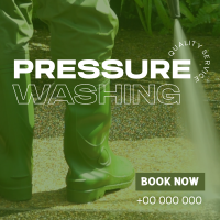 Professional Pressure Wash Instagram Post