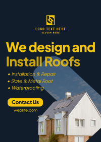 Install Roofing Needs Flyer