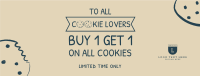 Cookie Lover Promo Facebook Cover