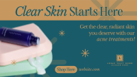 Clear Skin Treatment Animation