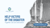 Disaster Relief Facebook Event Cover