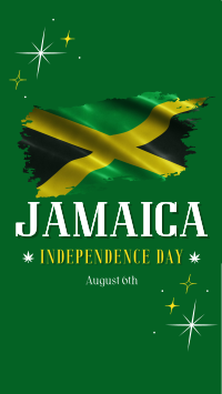Modern Jamaica Independence Day Facebook Story Image Preview