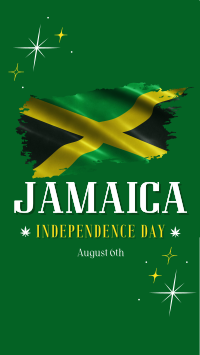 Modern Jamaica Independence Day Facebook Story