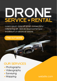 Drone Service Poster