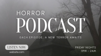 Horror Podcast Video