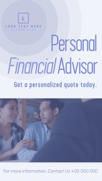 Financial Advisor Instagram Story