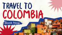 Travel to Colombia Paper Cutouts Video