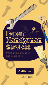 Handyman Maintenance Services Instagram Story