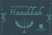 Hanukkah Lily Pinterest Cover Image Preview