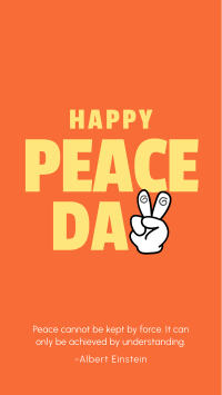 International Peace Day Facebook Story