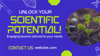 Private Science Tutor Animation