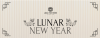 Lunar Year Red Envelope Facebook Cover Design