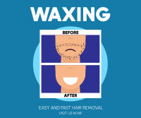 Waxing Treatment Facebook Post