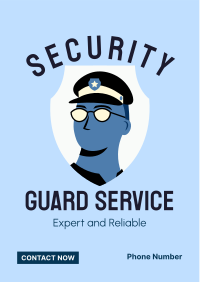 Security Guard Booking Flyer