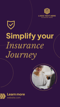 Minimalist Insurance Journey TikTok Video