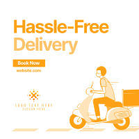 Hassle-Free Delivery  Instagram Post