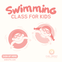 Let's Learn to Swim Instagram Post Image Preview