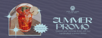 Modern Summer Promo Facebook Cover Design