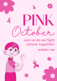 Pink October Poster