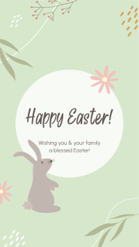 Happy Easter Spring Facebook Story