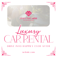 Luxury Car for Rent Instagram Post Design