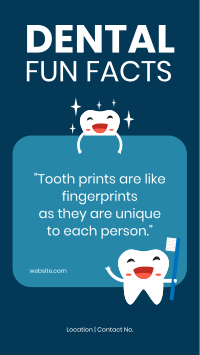 Dental Facts Instagram Story