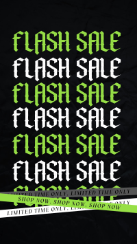 Gothic Flash Sale Facebook Story