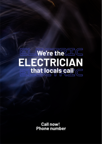 Electrician Service Flyer