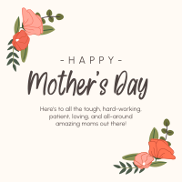 Mother's Day Ornamental Flowers Instagram Post Image Preview