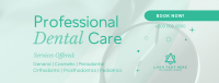 Professional Dental Care Services Facebook Cover