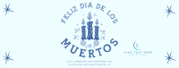 Candles for Dia De los Muertos Facebook Cover