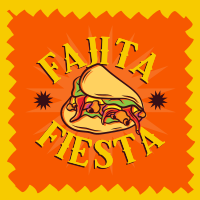 Fajita Fiesta Linkedin Post Design