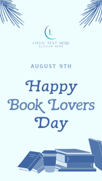 Happy Book Lovers Day Instagram Story