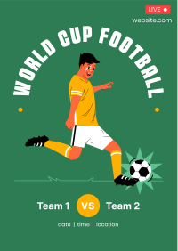 World Cup Live Flyer